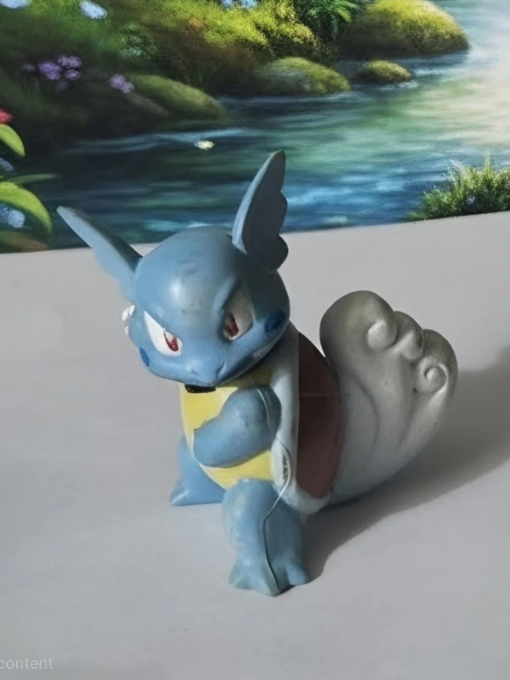 Rare Wartortle Pokémon figure by  Takara Tomy / Nintendo Original Release 1997